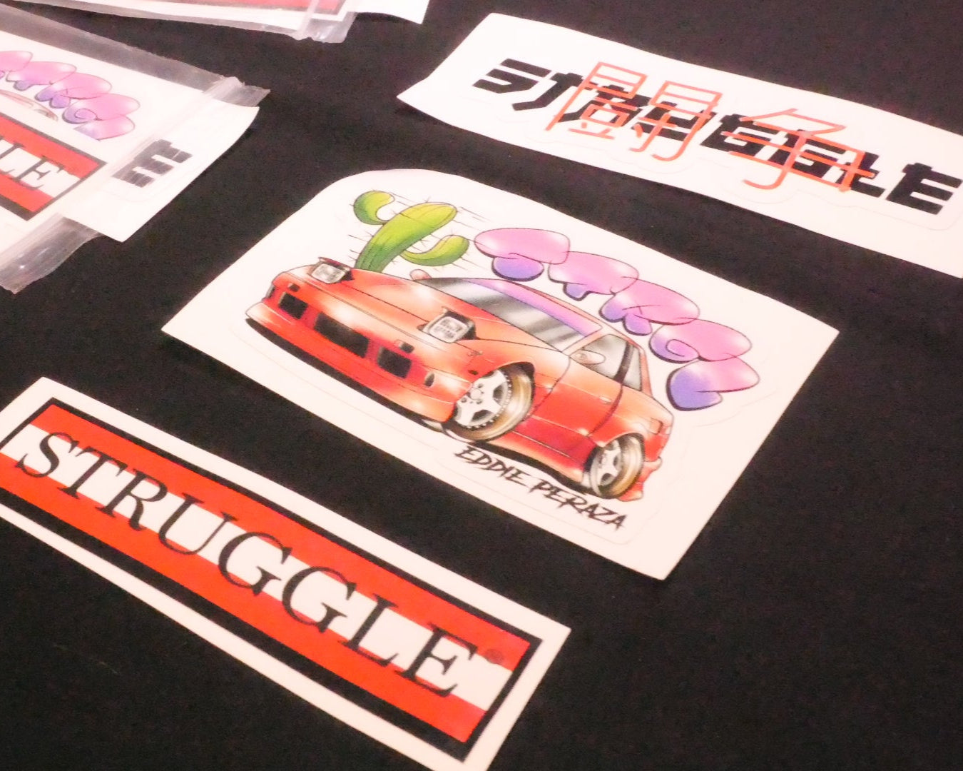 STRUGGLE STICKER PACK 1